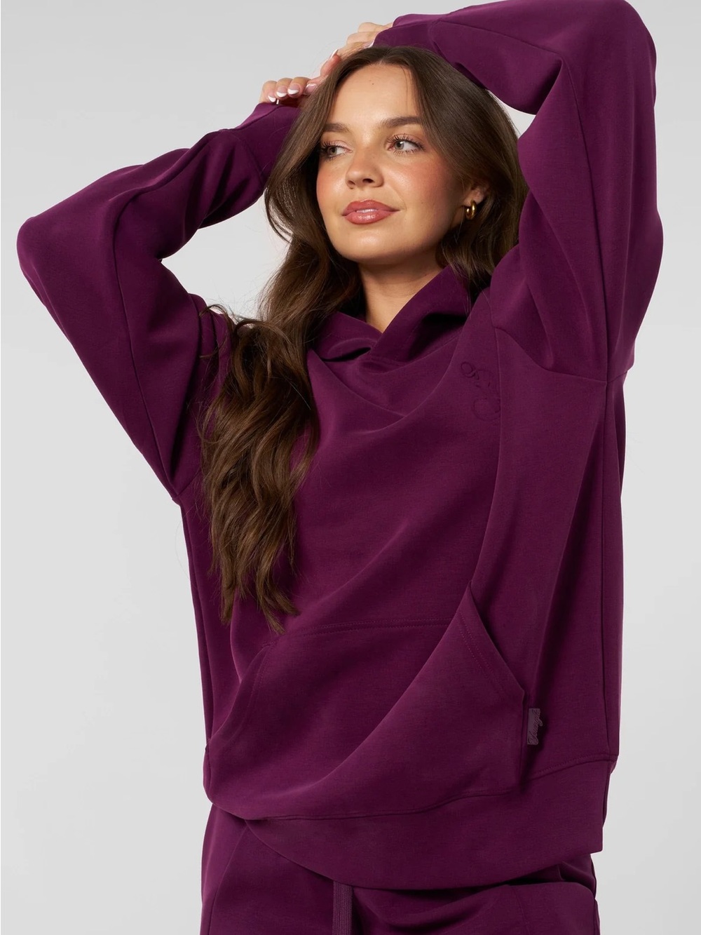 YoungLA For Her Cloud Hoodie Purple Medium